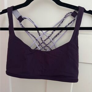 lululemon athletica Purple Strappy Bra